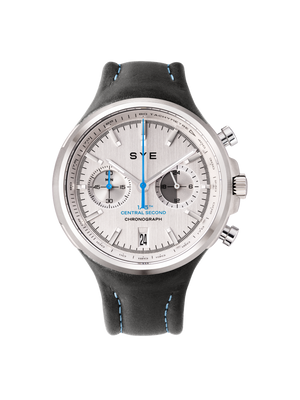 Montre SYE Watches - Chronograph Silver - Noir Carbon